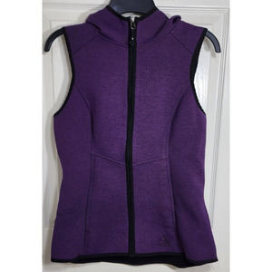 Gerry‎ Full Zip-Up Hooded Vest Women's Size Small Purple Pockets Hiking Outdoors